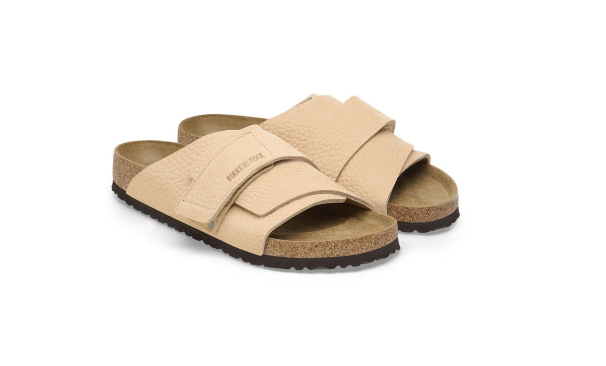 Birkenstock Kyoto Nubuck Leather Desert Buck New Beige  Regular