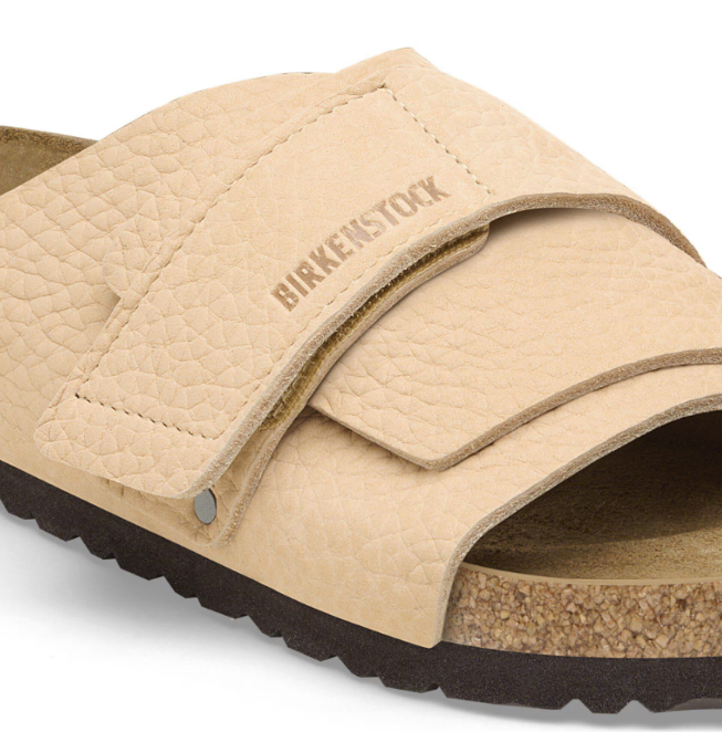 Birkenstock Kyoto Nubuck Leather Desert Buck New Beige  Regular