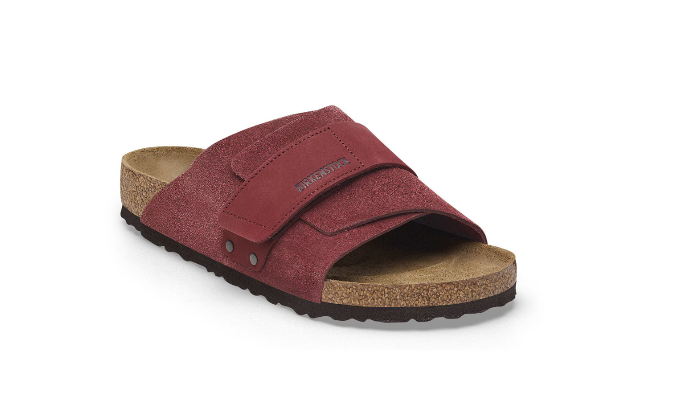 Birkenstock Kyoto Nubuck-Suede Leather Zinfandel  Narrow