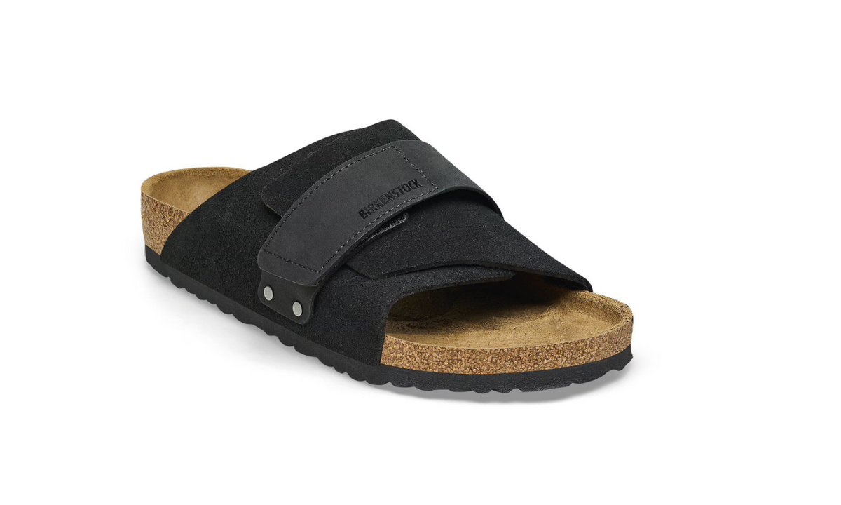 Birkenstock Kyoto Nubuck Leather/Suede Black  Narrow