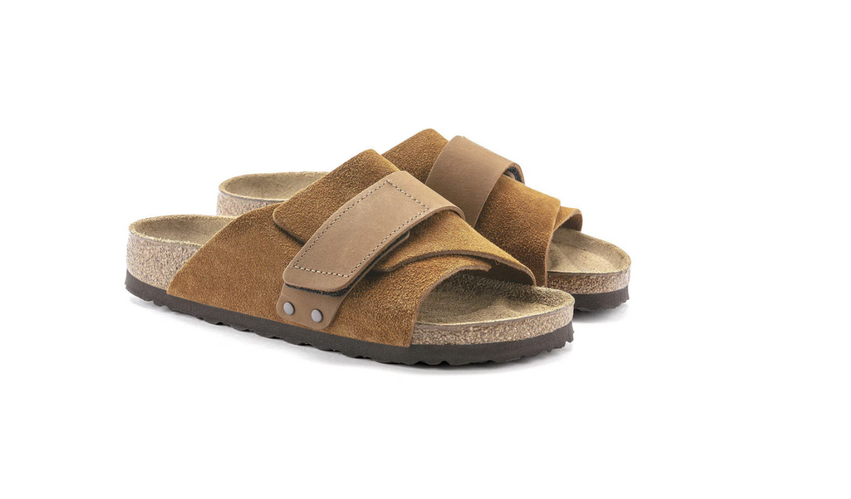 Birkenstock Kyoto Nubuck-Suede Leather  - MInk, Narrow