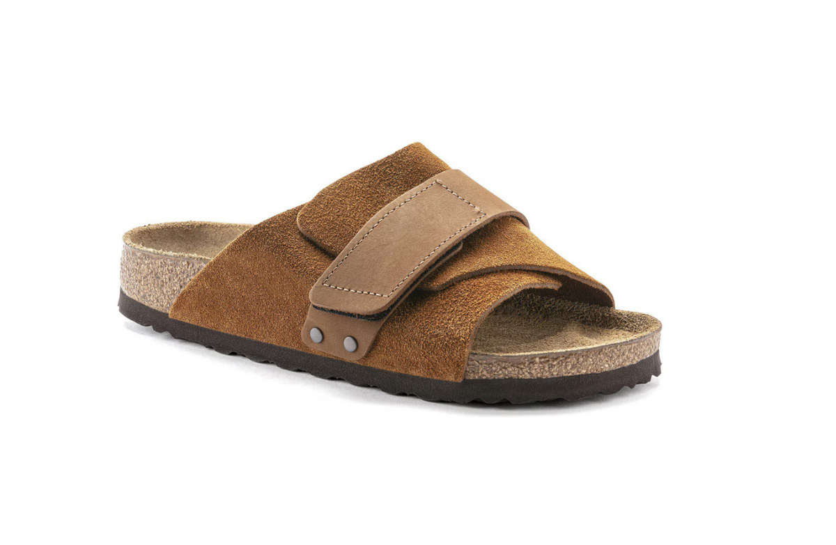 Birkenstock Kyoto Nubuck-Suede Leather  - MInk, Narrow