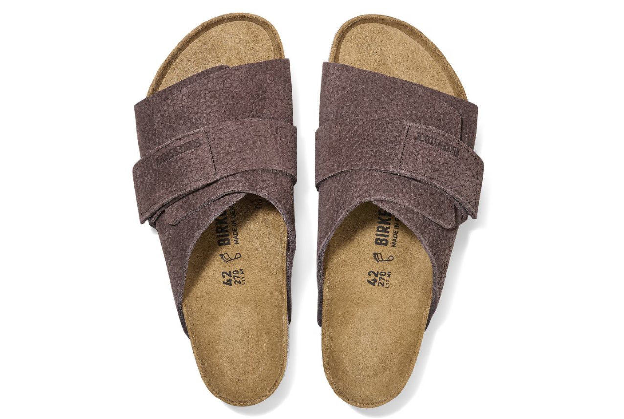 Birkenstock Kyoto Nubuck Leather Desert Buck Roast  Regular