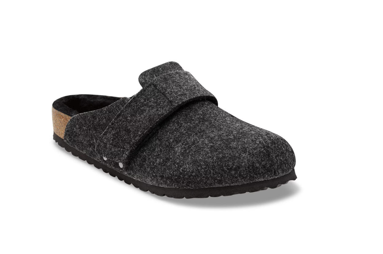 Birkenstock Loma FE Felt Anthracite Clogs  Regular