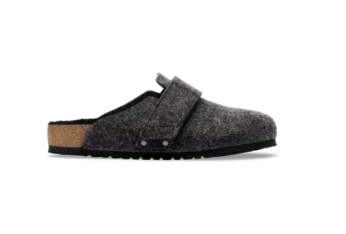 Birkenstock Loma FE Felt Anthracite Clogs  Regular