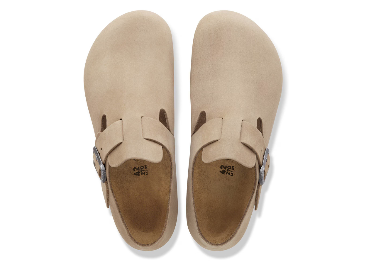 BIRKENSTOCK London Natural Leather Oiled Tabacco Brown Narrow