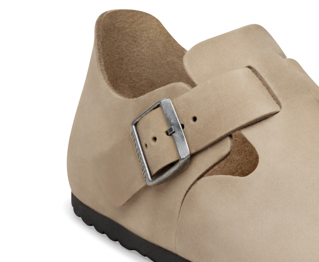 BIRKENSTOCK London Natural Leather Oiled Tabacco Brown Narrow