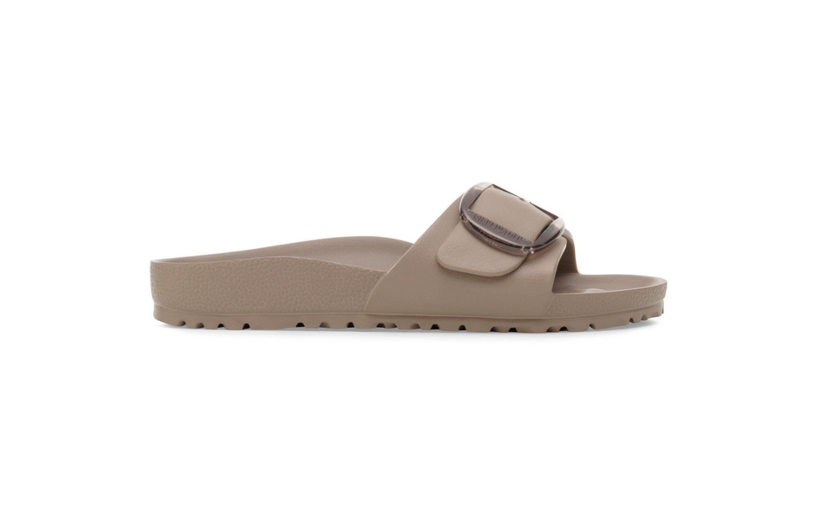 Birkenstock Madrid Big Buckle EVA Sandal Gray Taupe  Narrow - Gray Taupe, Narrow