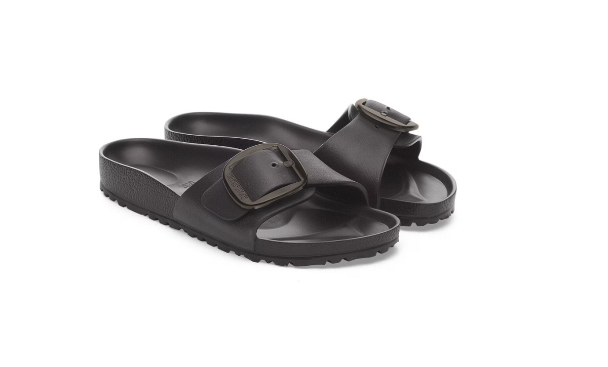Birkenstock Madrid Big Buckle EVA Sandals Black  Narrow - Black, Narrow