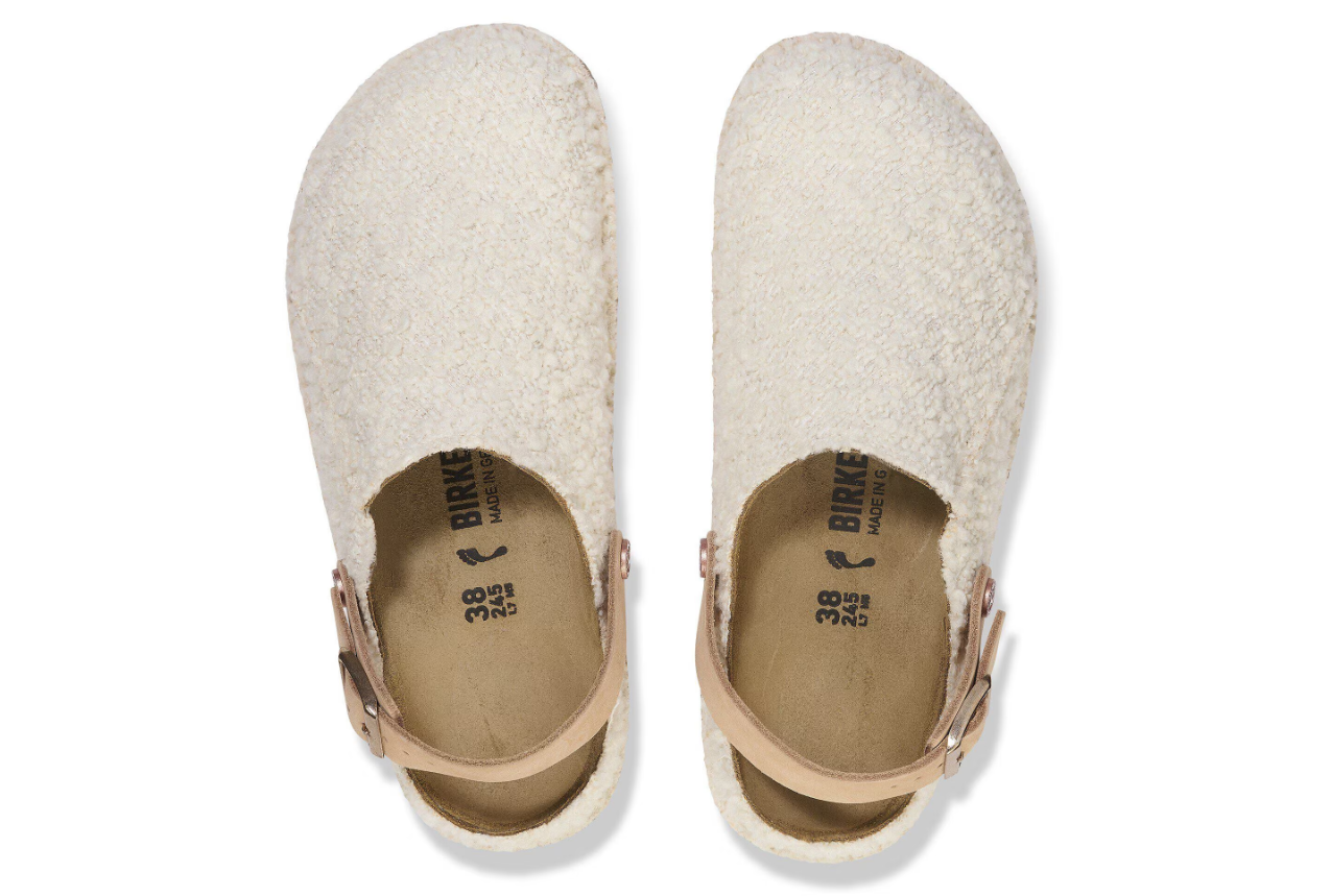 Birkenstock Lutry Premium TEX Textile Eggshell  Narrow