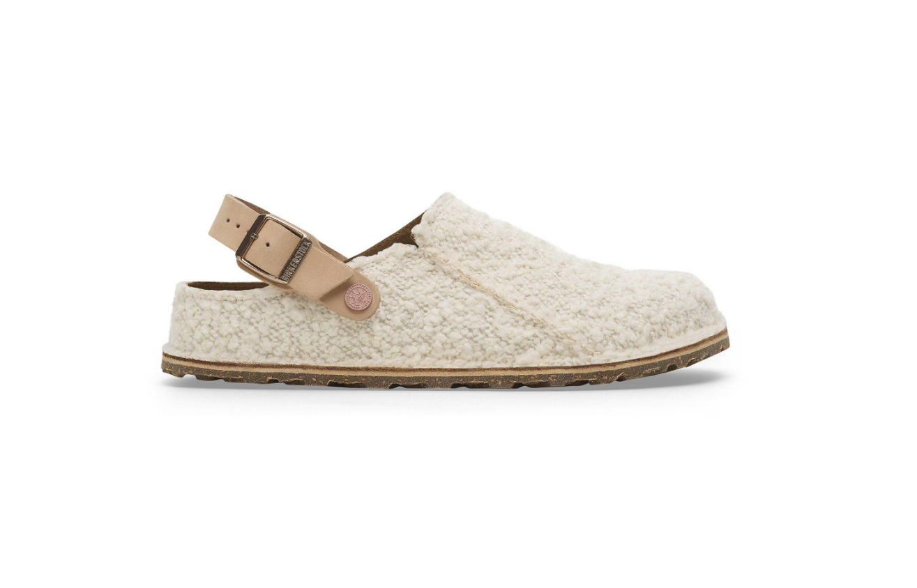 Birkenstock Lutry Premium TEX Textile Eggshell  Narrow