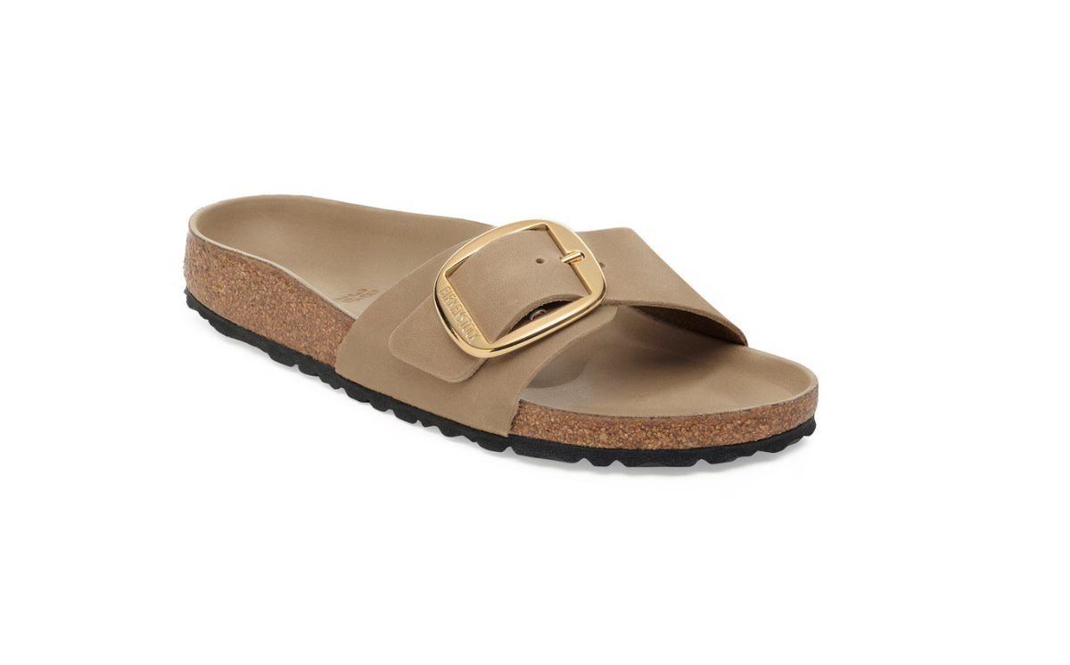 Birkenstock Madrid Big Buckle Oiled Leather - Tabacco, Narrow