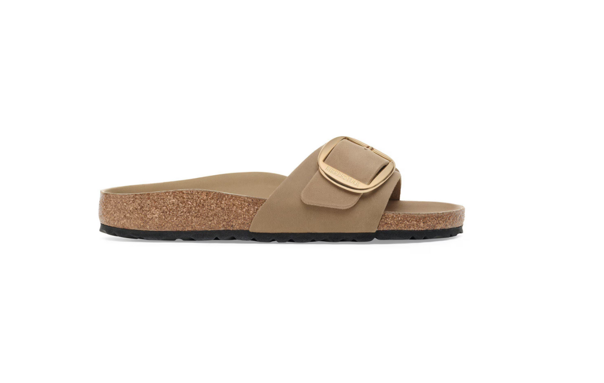 Birkenstock Madrid Big Buckle Oiled Leather - Tabacco, Narrow