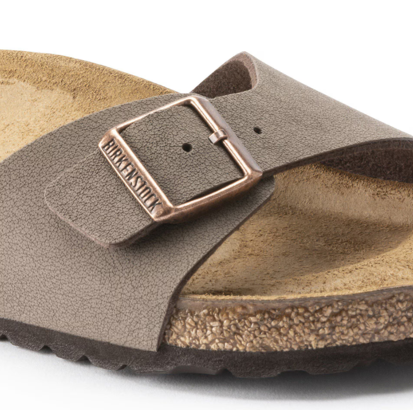 Birkenstock Madrid Birko-Flor Nubuck Mocha  Regular