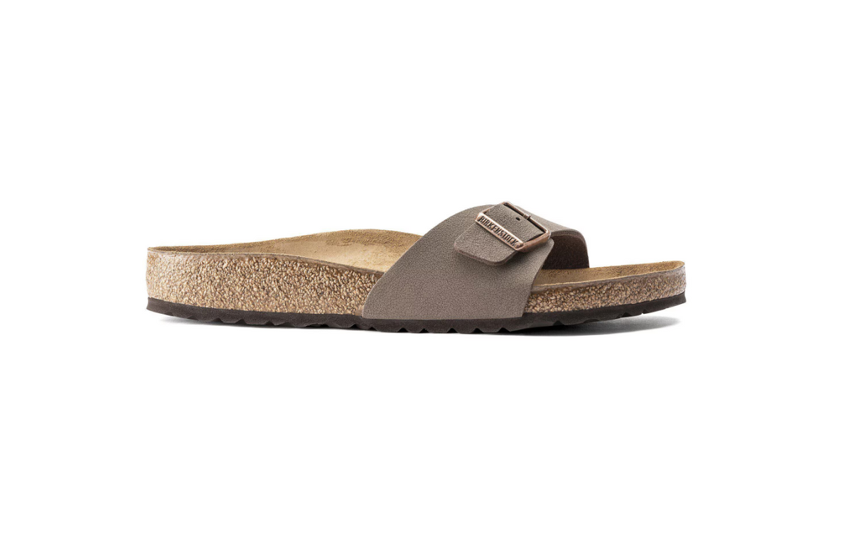 Birkenstock Madrid Birko-Flor Nubuck Mocha  Regular