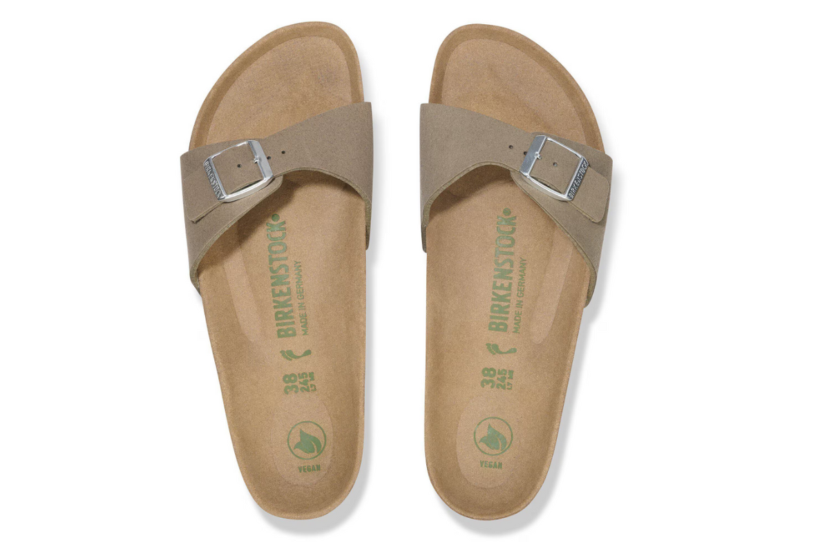 Birkenstock Madrid Synthetik Gray Taupe Vegan Sandal  Narrow - Gray Taupe, Narrow