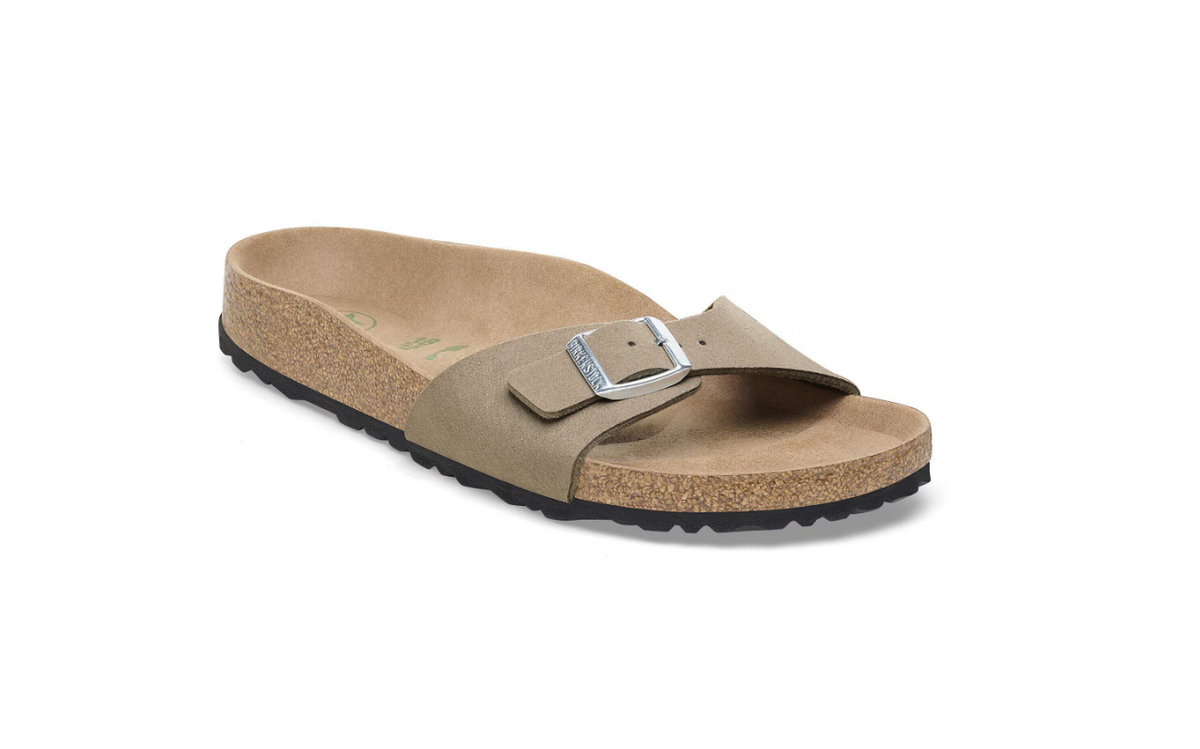 Birkenstock Madrid Synthetik Gray Taupe Vegan Sandal  Narrow - Gray Taupe, Narrow