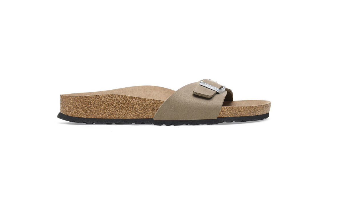 Birkenstock Madrid Synthetik Gray Taupe Vegan Sandal  Narrow - Gray Taupe, Narrow