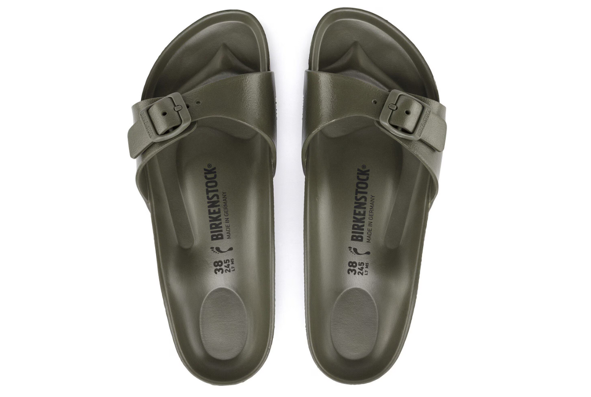 Birkenstock Madrid EVA Sandals Khaki Narrow