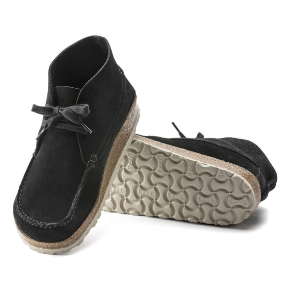 Birkenstock Maidan VL Suede Leather Black  Regular