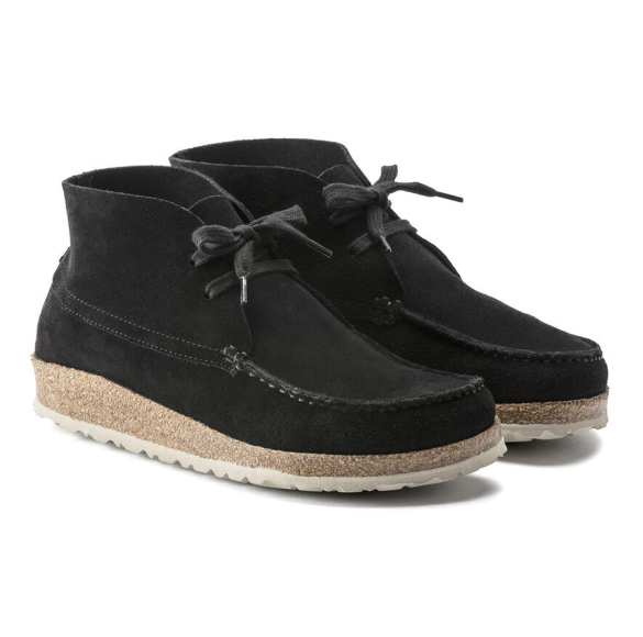 Birkenstock Maidan VL Suede Leather Black  Regular