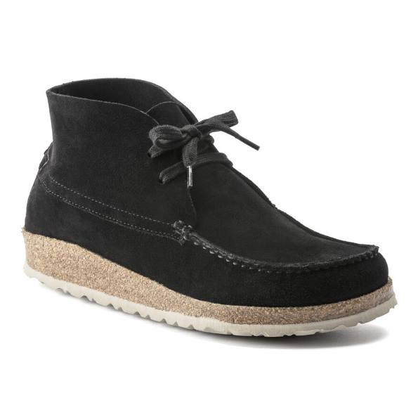 Birkenstock Maidan VL Suede Leather Black  Regular