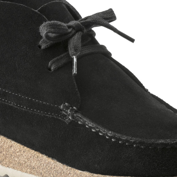 Birkenstock Maidan VL Suede Leather Black  Regular