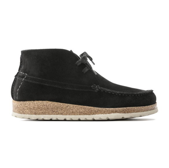 Birkenstock Maidan VL Suede Leather Black Narrow