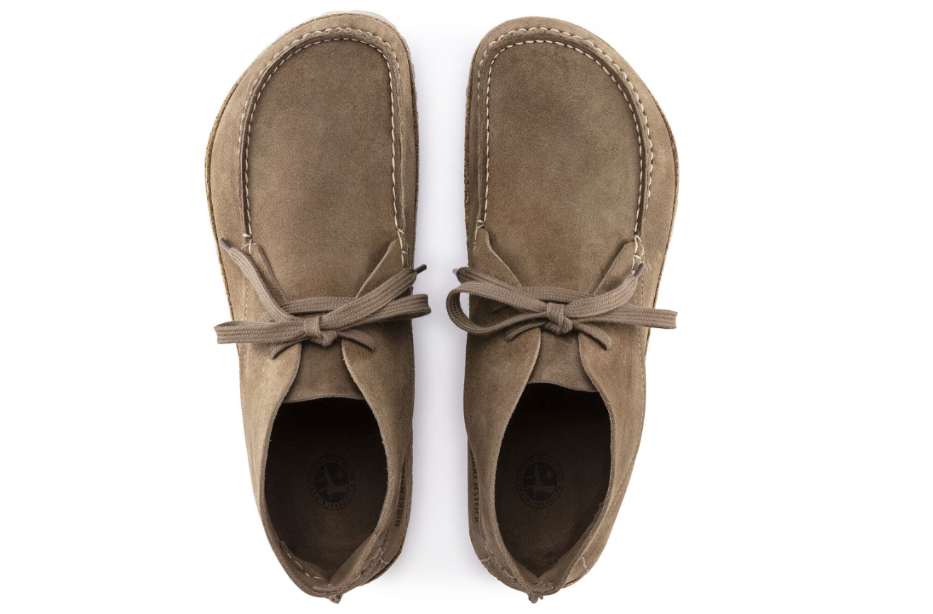 Birkenstock Maidan Suede Leather Gray Taupe  Regular