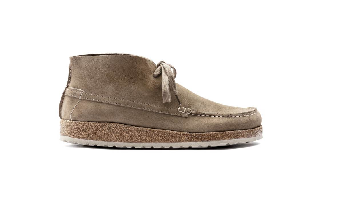 Birkenstock Maidan Suede Leather Gray Taupe  Regular