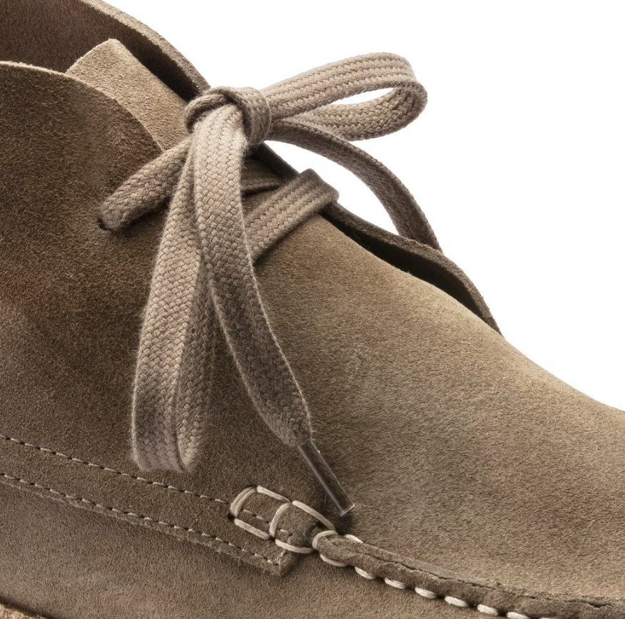 Birkenstock Maidan Suede Leather Gray Taupe  Narrow