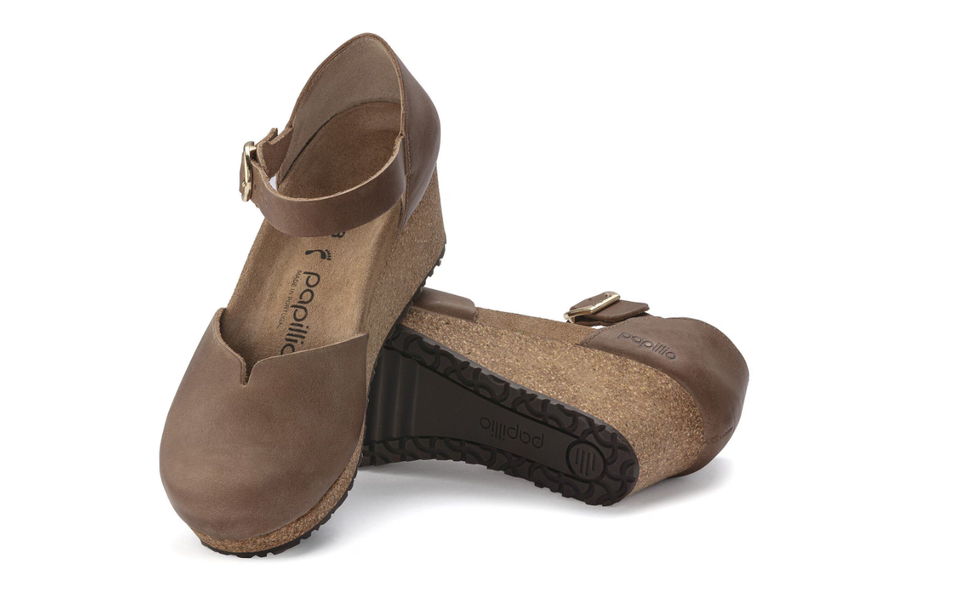 Papillio Mary Ring-Buckle Cognac Oiled Leather  Narrow