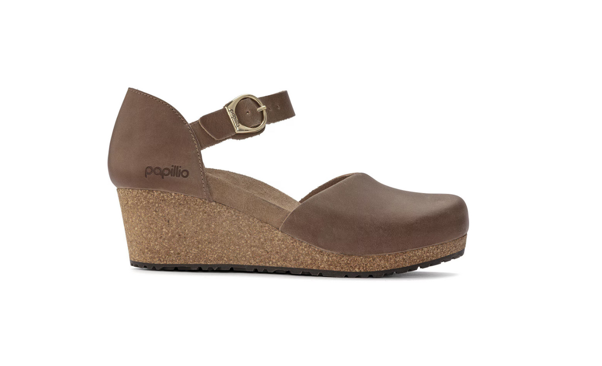 Papillio Mary Ring-Buckle Cognac Oiled Leather  Narrow