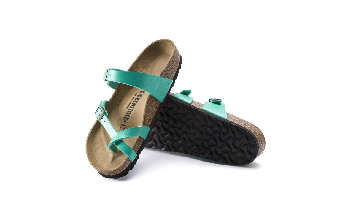Birkenstock Mayari Birko-Flor Graceful Emerald Sandals  Width