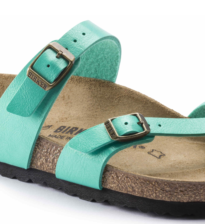 Birkenstock Mayari Birko-Flor Graceful Emerald Sandals  Width