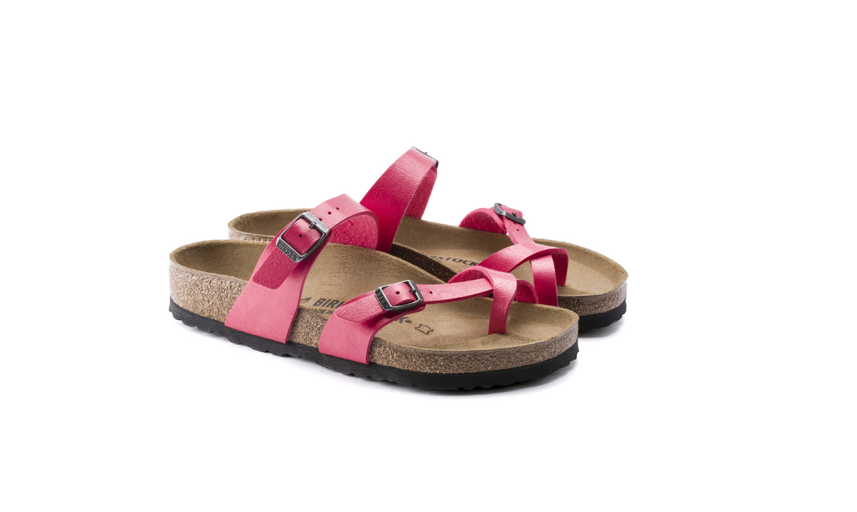Birkenstock Mayari Birko-Flor Graceful Raspberry Width