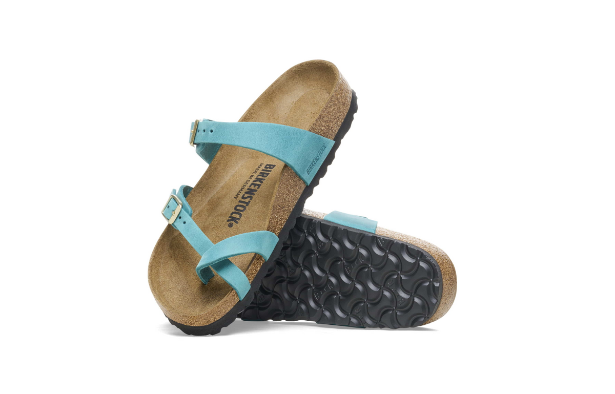 Birkenstock Mayari Oiled Leather Biscay Bay  Regular