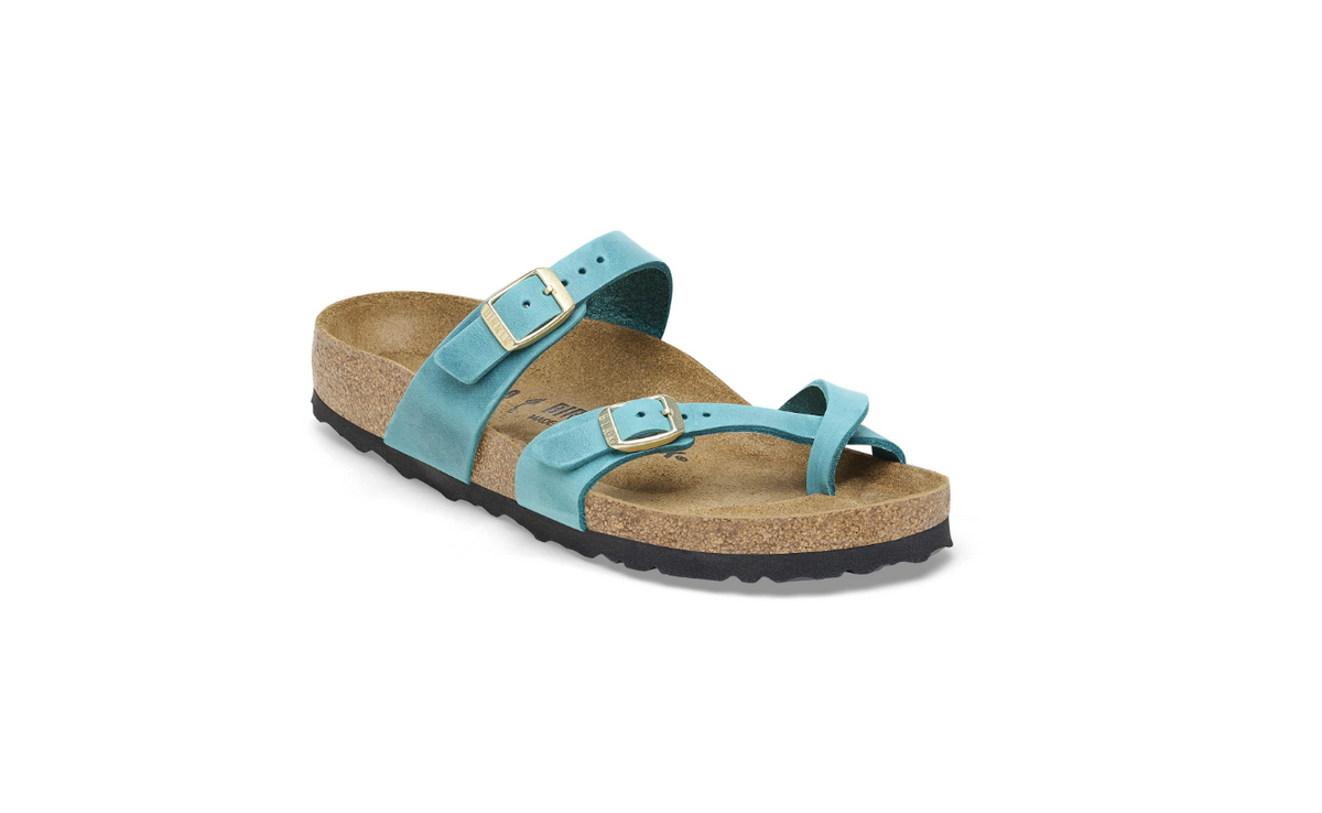 Birkenstock Mayari Oiled Leather Biscay Bay  Regular