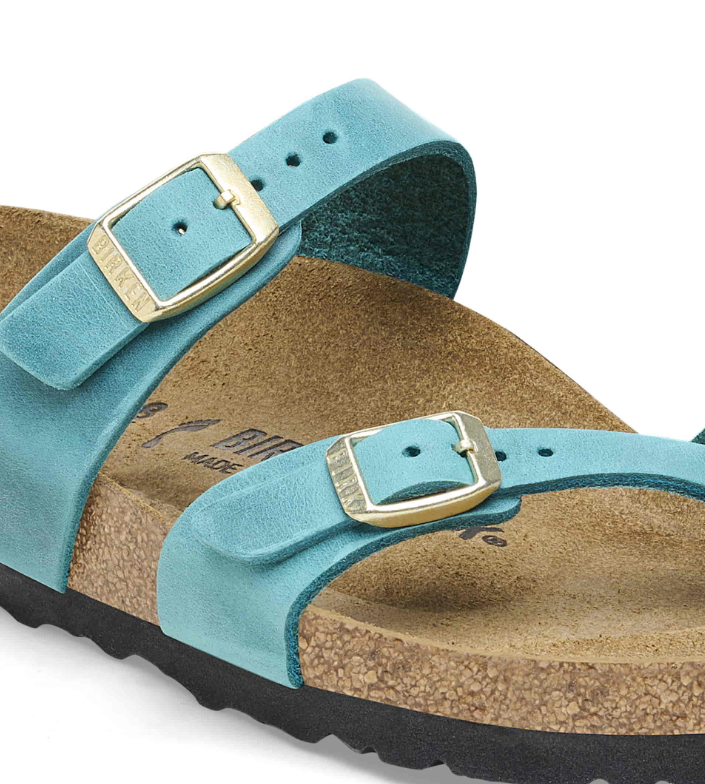 Birkenstock Mayari Oiled Leather Biscay Bay  Regular