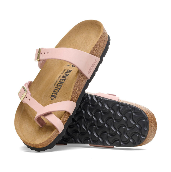 Birkenstock Mayari Nubuck Leather - Pink, Regular