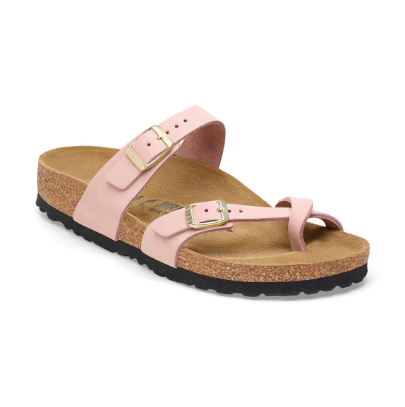 Birkenstock Mayari Nubuck Leather - Pink, Regular