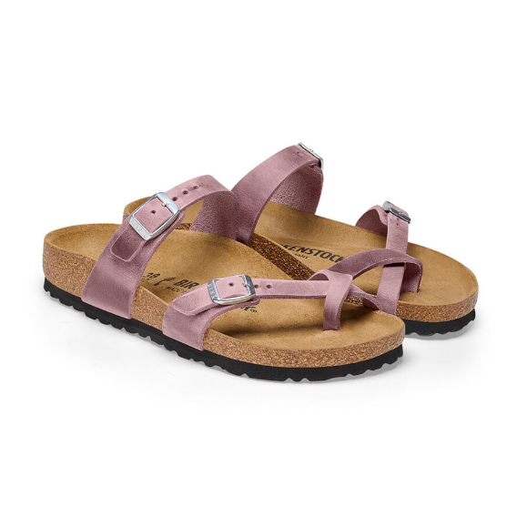 Birkenstock Mayari Oiled Leather Lavender Sandals Regular