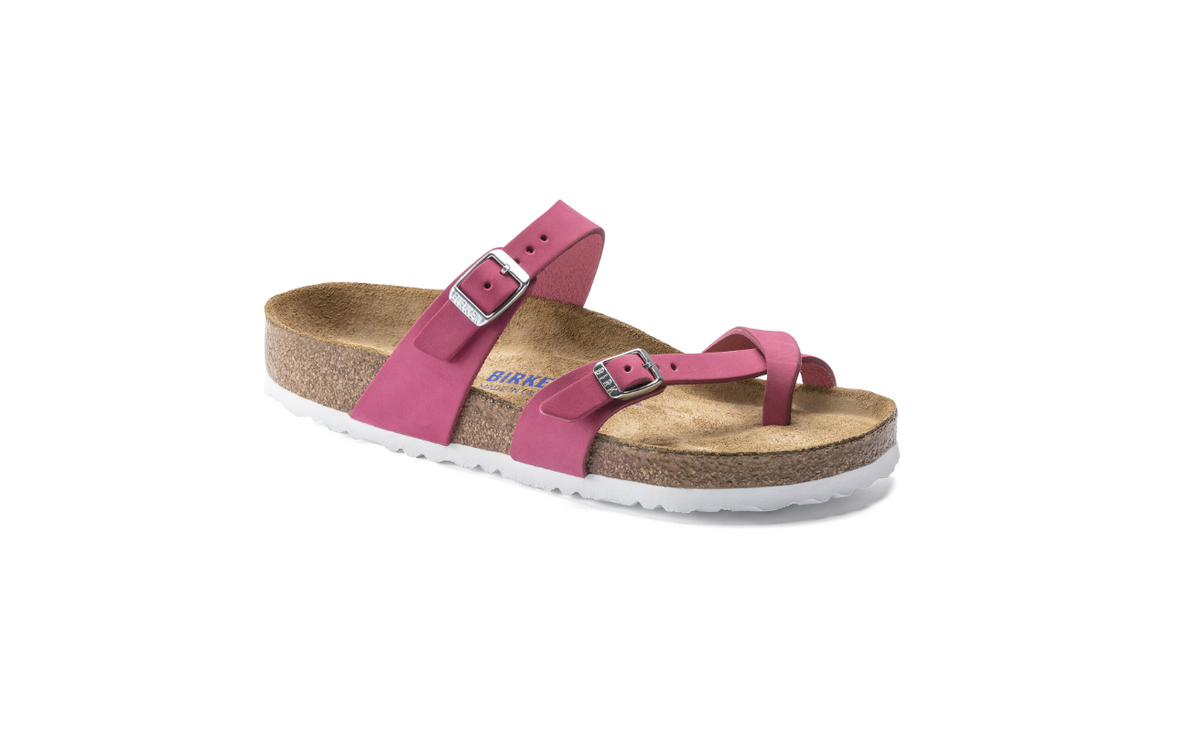 Birkenstock Mayari Soft Footbed Fuchsia Tulip Nubuck  Regular
