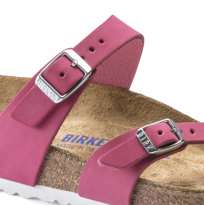 Birkenstock Mayari Soft Footbed Fuchsia Tulip Nubuck  Regular