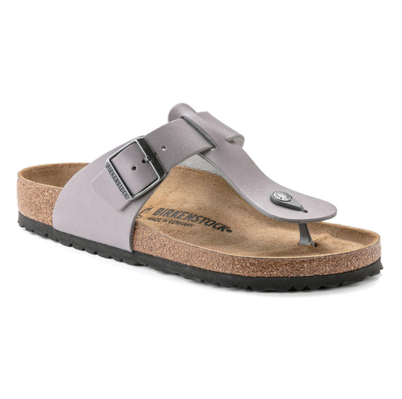 Birkenstock Medina Natural Leather Stone Coin Regular