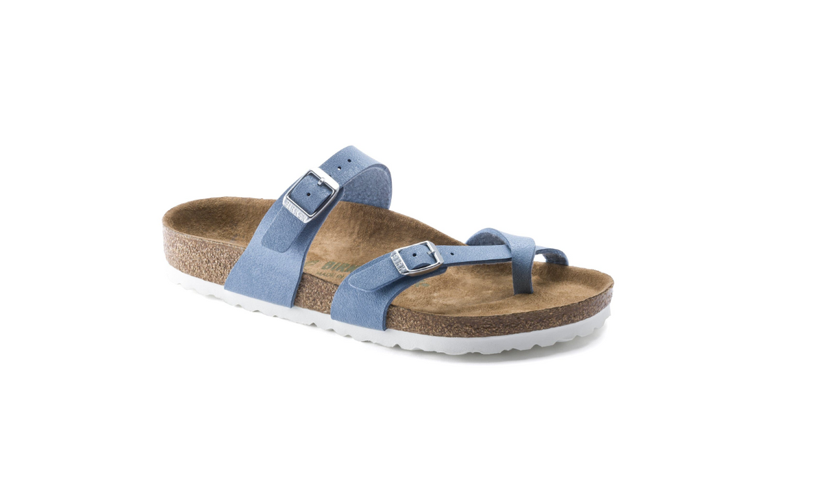 Birkenstock Mayari Vegan Birko-Flor Brushed Dove  Regular
