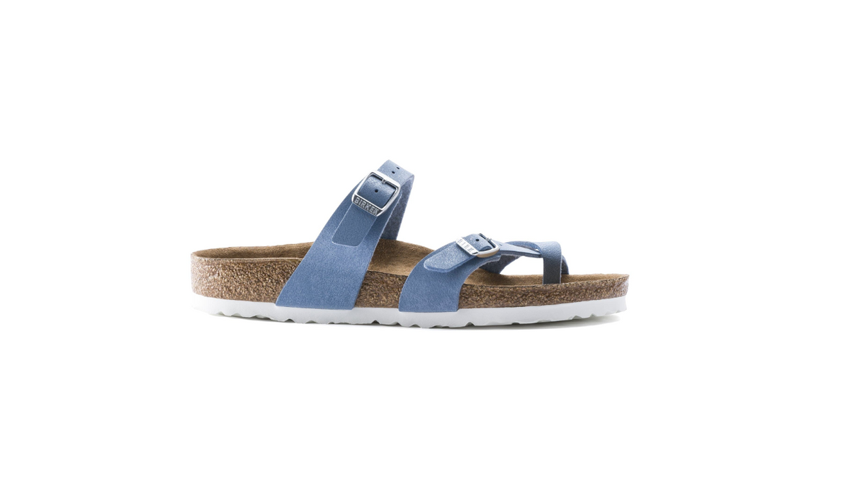Birkenstock Mayari Vegan Birko-Flor Brushed Dove  Regular