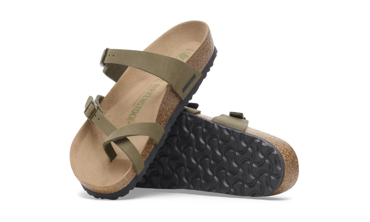 Birkenstock Mayari Vegan Synthetics Pine Green Sandals Regular