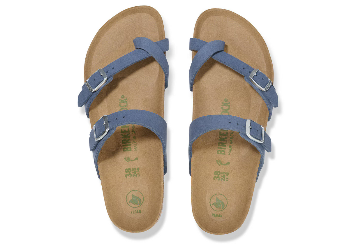 Birkenstock Mayari Vegan Sandals Soft Elemental Blue Regular