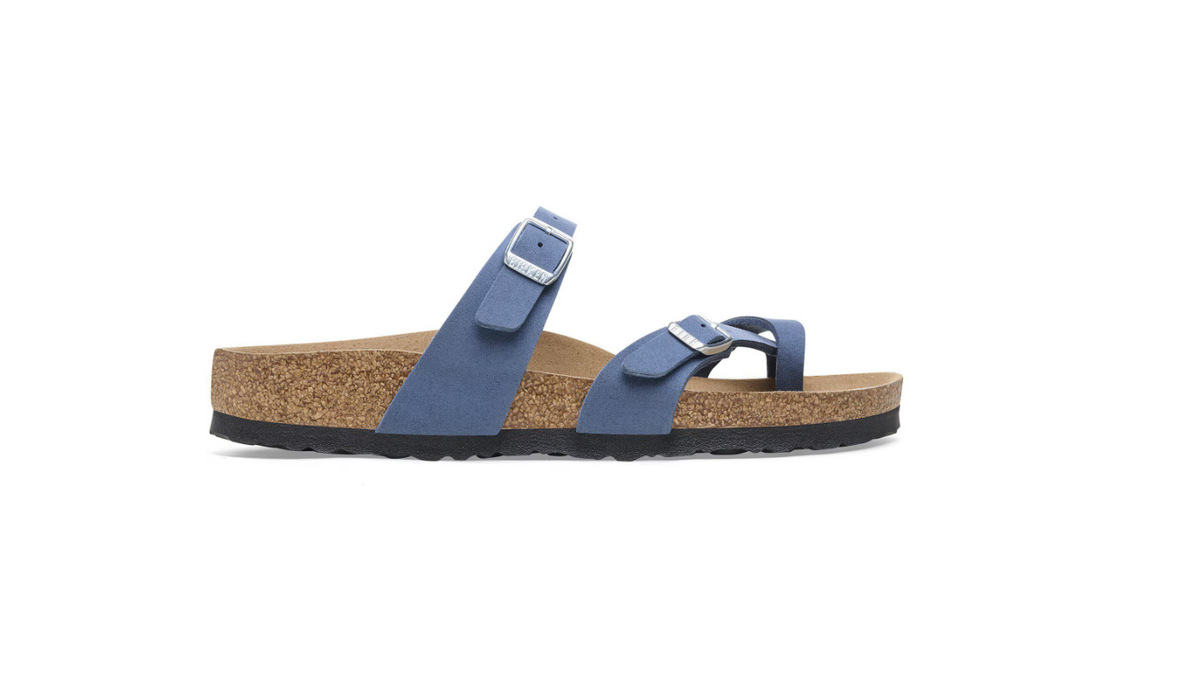 Birkenstock Mayari Vegan Sandals Soft Elemental Blue Regular